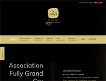 Tablet Screenshot of fullygrandcru.ch